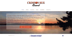 Desktop Screenshot of crimsonhue.com