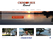 Tablet Screenshot of crimsonhue.com